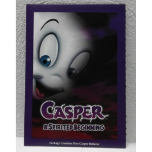 Palloncino   promozionale del film " CASPER"   (Nuovo e sigillato)