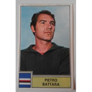Figurina PANINI  -  PIETRO  BATTARA (Calciatori  1971 / 72  SAMPDORIA serie A)