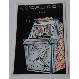 Figurina FIORUCCI  STICKER   ELECTRON  n. 61  edizioni PANINI (nuova )
