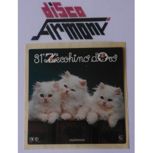 Adesivo   - 31&deg;  ZECCHINO D' ORO   (VINTAGE / '80 / 1 pezzo)