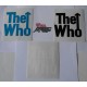 Adesivo gruppo "THE WHO"  ( 10.5  x 12.5  cm. / VINTAGE  / 3 pezzi)