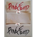 Adesivo  band  "PINK FLOYD"  (16.5  x 7,0  cm. / VINTAGE  / 3 pezzi)