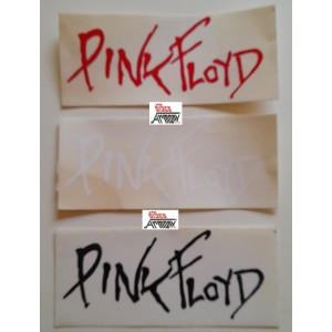 Adesivo  band  "PINK FLOYD"  (16.5  x 7,0  cm. / VINTAGE  / 3 pezzi)