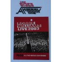 Card - pass   promo " ROBBIE   WILLIAMS - Live 2003"  (vintage  / 9 X 11 cm. circa)