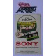 Adesivo  "SONY Audiocassette I'M ENDURO" (vintage  / cm. circa)