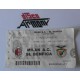 MILAN A.C. - SL  BENFICA  - CHAMPIONS LEAGUE  01/ 03 / 1995 Biglietto  partita 
