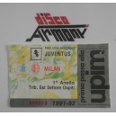 JUVENTUS   -   MILAN    1991  / 92    Biglietto partita    (15/09/1991)