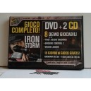 IRON STORM   - gioco Completo!  dvd + 2 Cd / 8 demo gioicabili
