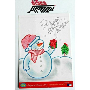 Cartolina  "AUGURI D' ARTISTA  VANESSA INCONTRADA"  / Sorrisi e Canzoni  / Nuova