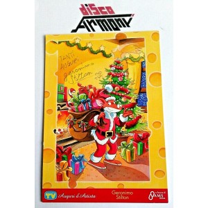  Cartolina  "AUGURI D' ARTISTA - GERONIMO STILTON"  / Sorrisi e CANZONI  (Nuova)