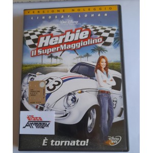 HERBIE   Il  Super Maggiolino    (Dvd  ex noleggio -  commedia   - 2005)