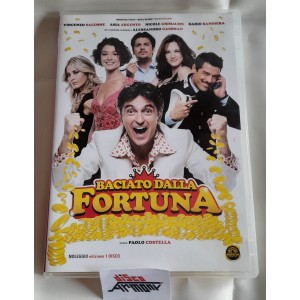 BACIATO DALLA FORTUNA  (Dvd ex noleggio - commedia - 2011)
