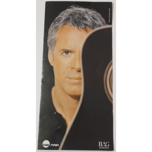 Claudio  BAGLIONI   Crescendo Tour 2003 - 2004  - depliant  (21,0  X 10,0  cm.)