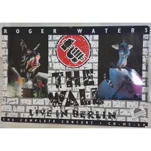 Roger WATERS   The WALL  Live in Berlin    -  poster  (75,0  X 50,0  cm. circa)