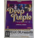 DEEP PURPLE  Tour 2010 - Special guest    Locandina  promo   46.0  X  32,0 cm. 