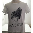 MODE  Vinyluse Clothing + scatola  originale  (T-shirt donna - usata - taglia L)