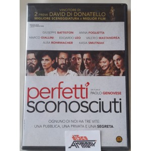 PERFETTI SCONOSCIUTI  (Dvd  ex noleggio  - commedia - 2015)