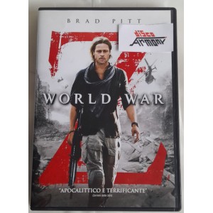 WORLD  WAR   Z   (Dvd  usato - thriller - 2013)