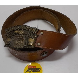 CINTURA  da  UOMO   in  PELLE   (usata /colore cuoio /come da  foto )