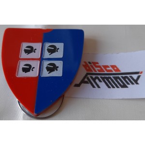 FERMASOLDI  in plastica  -  metallo  con simbolo della SARDEGNA (nuovo)