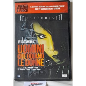 UOMINI CHE ODIANO LE DONNE / Millennium trilogy  (Dvd ex noleggio - thriller- 2009) 
