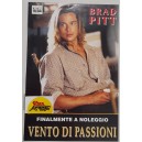 Adesivo  "BRAD PITT - VENTO DI PASSIONI"   (Vintage / 15,0  X  22,0 cm. circa )