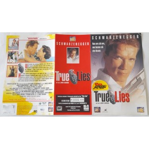TRUE LIES   (solo cover/copertina  - NO  film  in Videocassetta / VHS )
