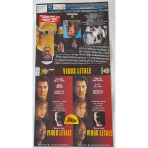 VIRUS LETALE   (solo cover/copertina  - NO  film  in Videocassetta / VHS )