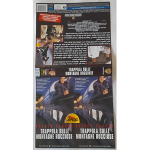 TRAPPOLA SULLE MONTAGNE ROCCIOSE   (solo cover/copertina  - NO  film  in VHS )