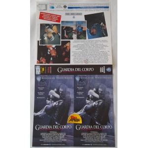 GUARDIA DEL CORPO   (solo cover/copertina  - NO  film  in Videocassetta / VHS )