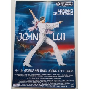 ADRIANO CELENTANO  -  JOAN LUI  /   Poster nuovo    (96,5   X  67,0 cm. circa)