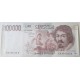 Lire  CENTOMILA  (100.000)  -   Poster promo   (98,0  X  44,0   cm. circa)