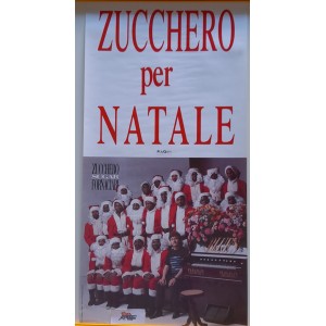 ZUCCHERO SUGAR FORNACIARI  "BLUES"  - ZUCCHERO  per NATALE   Locandina  nuova   