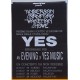 ANDERSON - BRUFORD-WAKEMAN - HOWE   Volantino  del Tour YES / 20,0  X 28 ,0 cm.
