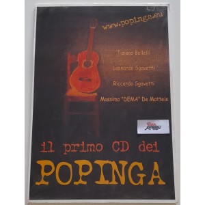 POPINGA   -   Cartonato  promo   /  30,0 X 42,0  cm.  c.a.