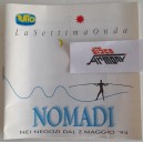 NOMADI   La Settima Onda  -  Opuscolo promo  date  concerti   1994   nuovo