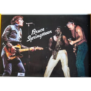 Bruce SPRINGSTEEN  by Holmes McDougall   - poster  Nuovo /  62,0  X 93,0  cm.