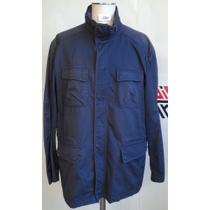 Giacca   FAY  uomo   tg XXL  blu    Usato   con  cappuccio nel colletto