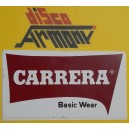 CARRERA Basic Wear   - Adesivo  originale  da collezione  6,0  x  10,0   NUOVO