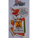 MASTER IMMAGINI  - MI  -  Adesivo  pubblicitario  /   15,0 X  9,5  cm   -  NUOVO