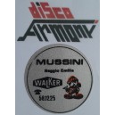 WALKER  / MUSSINI  Reggio Emilia  -   Adesivo  NUOVO /   diametro 5,0   cm