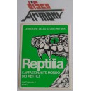 REPTILIA  l'affascinante  mondo dei  rettili  Adesivo vintage  NUOVO  10 X  8 cm