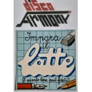 IMPARA IL LATTE   -  Adesivo  da collezione  NUOVO     7,0    X 7,0    cm. circa