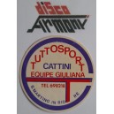 TUTTOSPORT Cattini S Martino in Rio / RE - Adesivo vintage NUOVO 8,0 cm