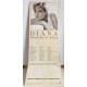 DIANA  Princess  of Wales  - Tribute  - Cartonato   bifacciale promo album  1997