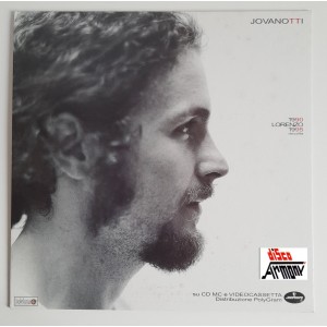 JOVANOTTI  LORENZO 1990 - 95   Cartello da banco promo  album   31,5 X 31,5 cm.