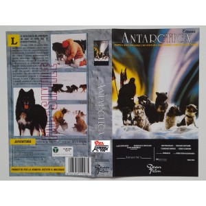 ANTARCTICA  - Scheda tecnica promo del film  in VHS    25,5  X  19,5 cm.   USATA