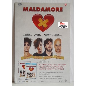 MALDAMORE  -  Cartello  da terra promo film DVD   2014 -   98,0  X  68,0  Usato