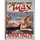 ANNA FALCHi calendario da muro allegato alla rivista MAX 1996 (Nuovo)