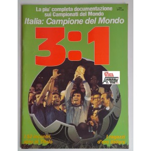 ITALIA: CAMPIONE DEL MONDO  3: 1  (MONDIALI di CALCIO '82 )
